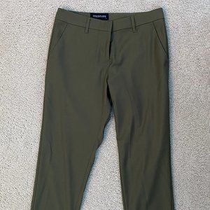 Wildfang The Empower Olive Slim Crop Pant Size 2